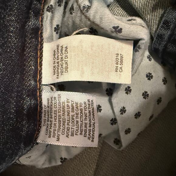 Lucky Brand Men's Jeans Blue Wash Denim Straight Leg Size 38x30 - Picture 8 of 10